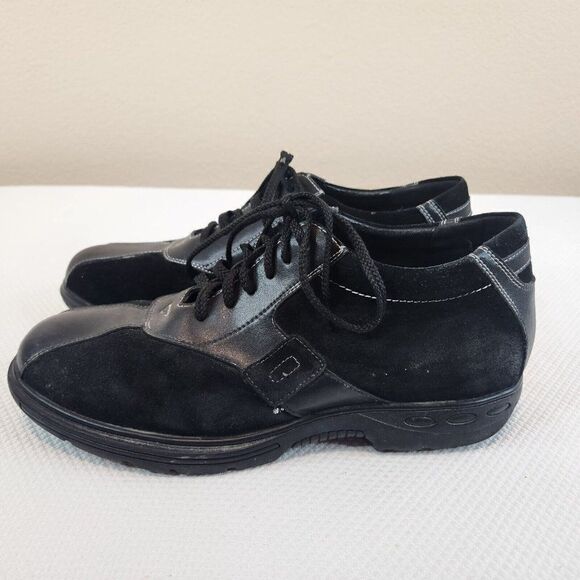 Toto Tall Men Shoes Elevator Height Increasing Black Suede Size 12 Adds 2.6\